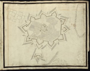 6. OLIVENZA. Proyecto de Nicolau de Langres,con anteriores trabajos de Cosmander. En su cerco murió Cosmander.